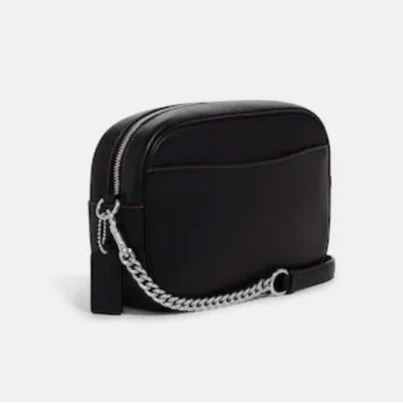 Coach Jamie Camera Bag With Mirror Bag Charm In Signature Canvas Happy Dog Print - Picture 3 of 13